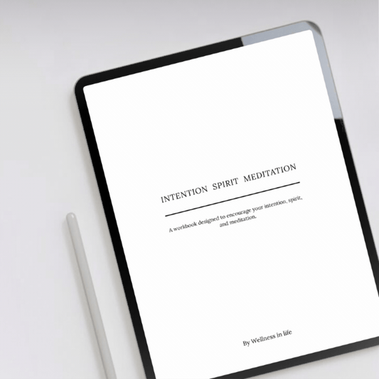 Intention Spirit & Meditation Workbook